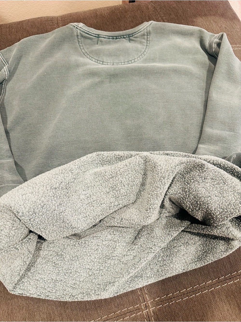 Darc Sport Green Marble OHANA Crewneck Sweatshirt - Picture 7 of 7